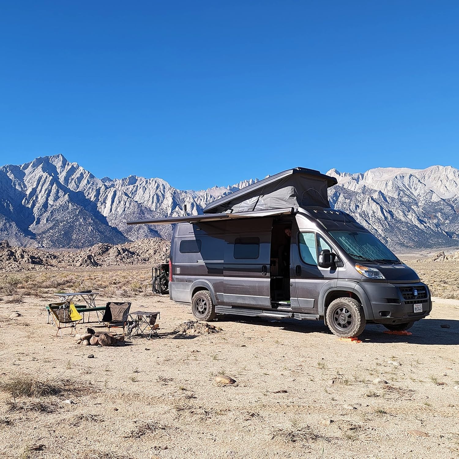 Openglass Van Mods - Sliding Door Stopper - Universal Fit for Sprinter, Promaster, Transit & Campervans - High-Grade Aluminum Van Door Stop, Van Accessories for Privacy W/Easy DIY Install, No Glue