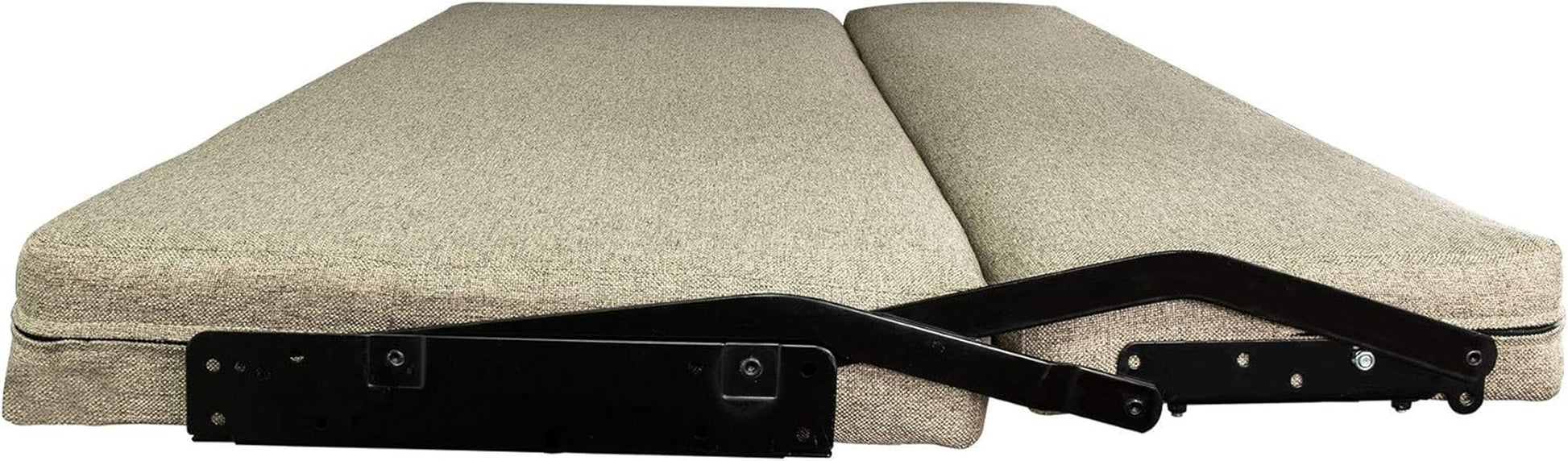 RV Rollover Sofa/Bed Hinge Mechanism | DIY Folding Bed Kit | Quickly Convert from Couch to Bed | Space Saving Design Great for Sprinter and Transit Van (Without Wall Mount Hardware)
